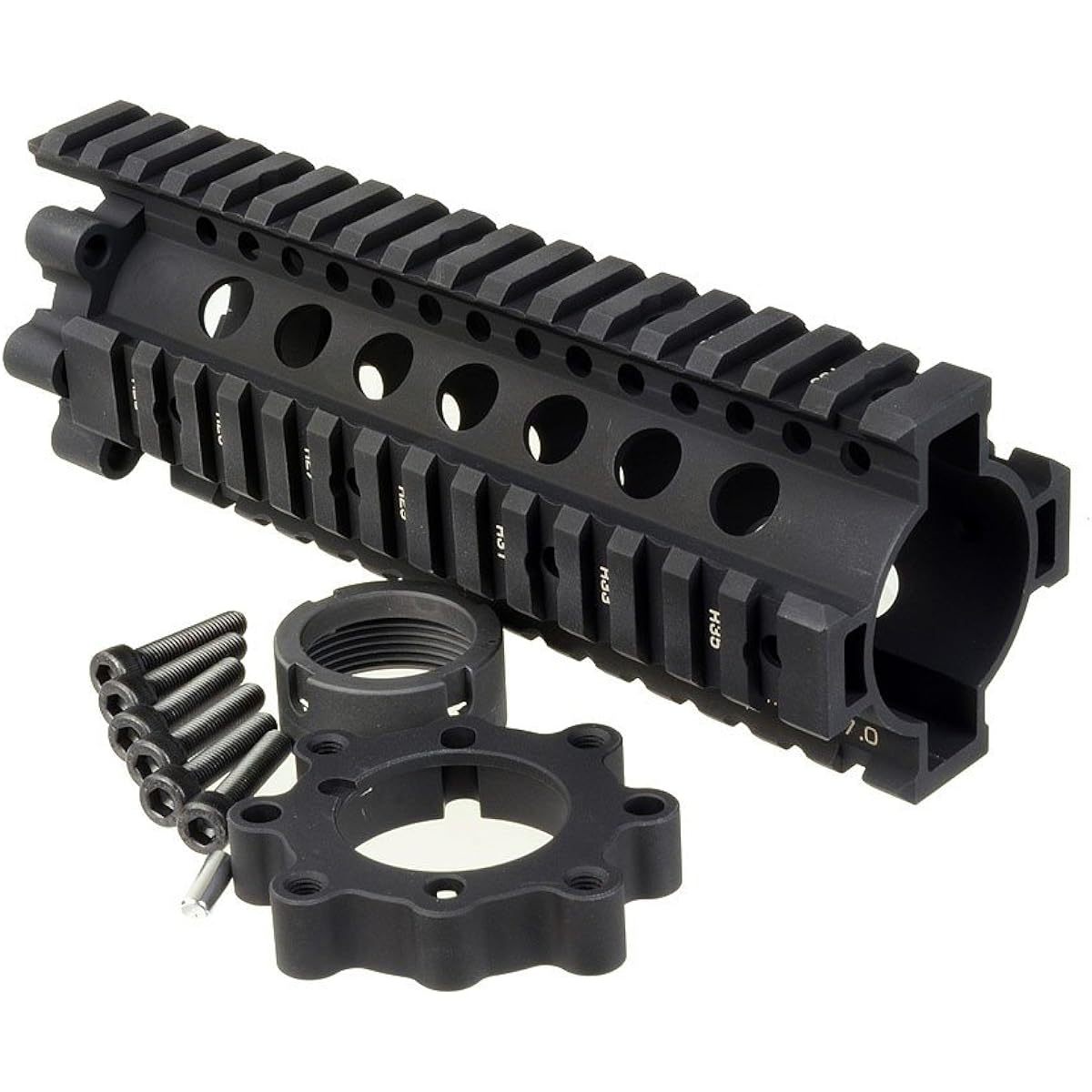 Mad Bull Airsoft Daniel Defense Official AR15 7.62 Lite RAS 7" Black D01-023