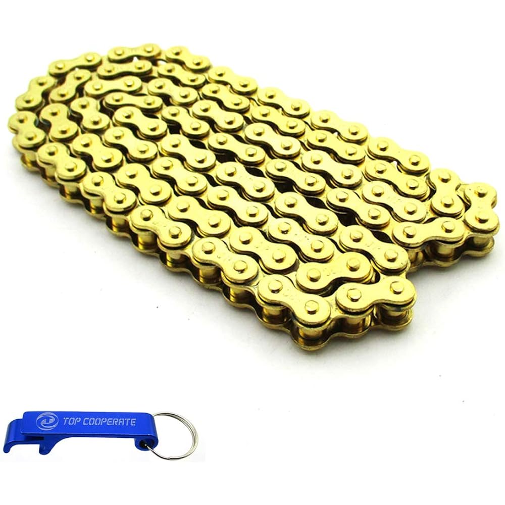 TC-MOTOR Gold 420 Chain 104 Links made in China