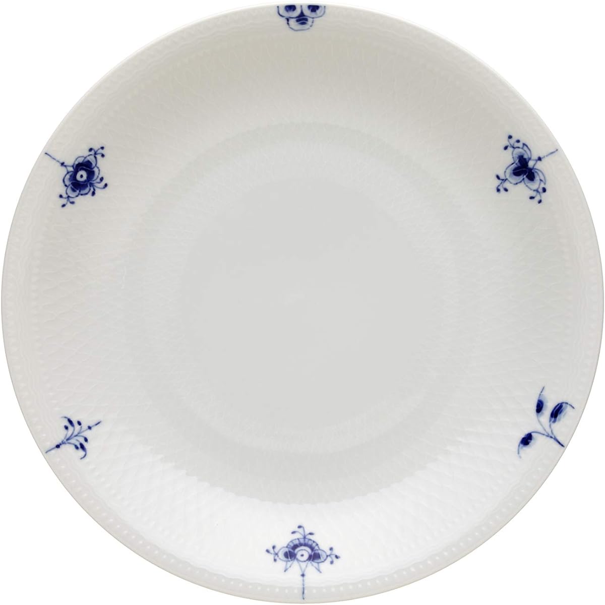 [Regular Imported Product] Royal Copenhagen Blue Palmette Blossom Plate Dish 26cm Wedding Gift Present 1016983