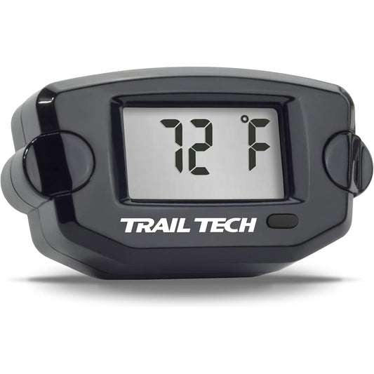 TRAIL TECH 742-EH2 Black TTO Temperature Digital Gauge 22mm Radiator Horse Sensor