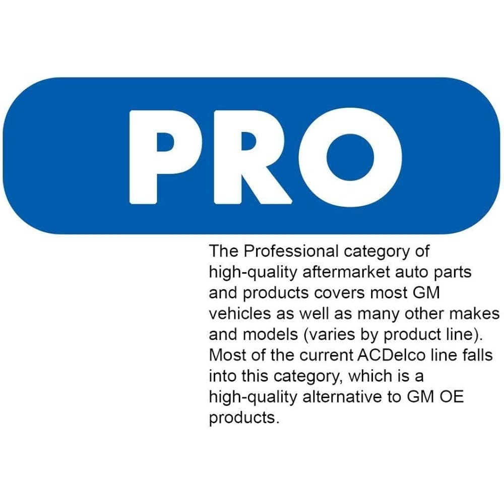 ACDELCO 18FR2247 Professional DURASTOP Front Driver side Disk Brake Caliper Athembrid Pad No friction (Reflection) Recycled goods