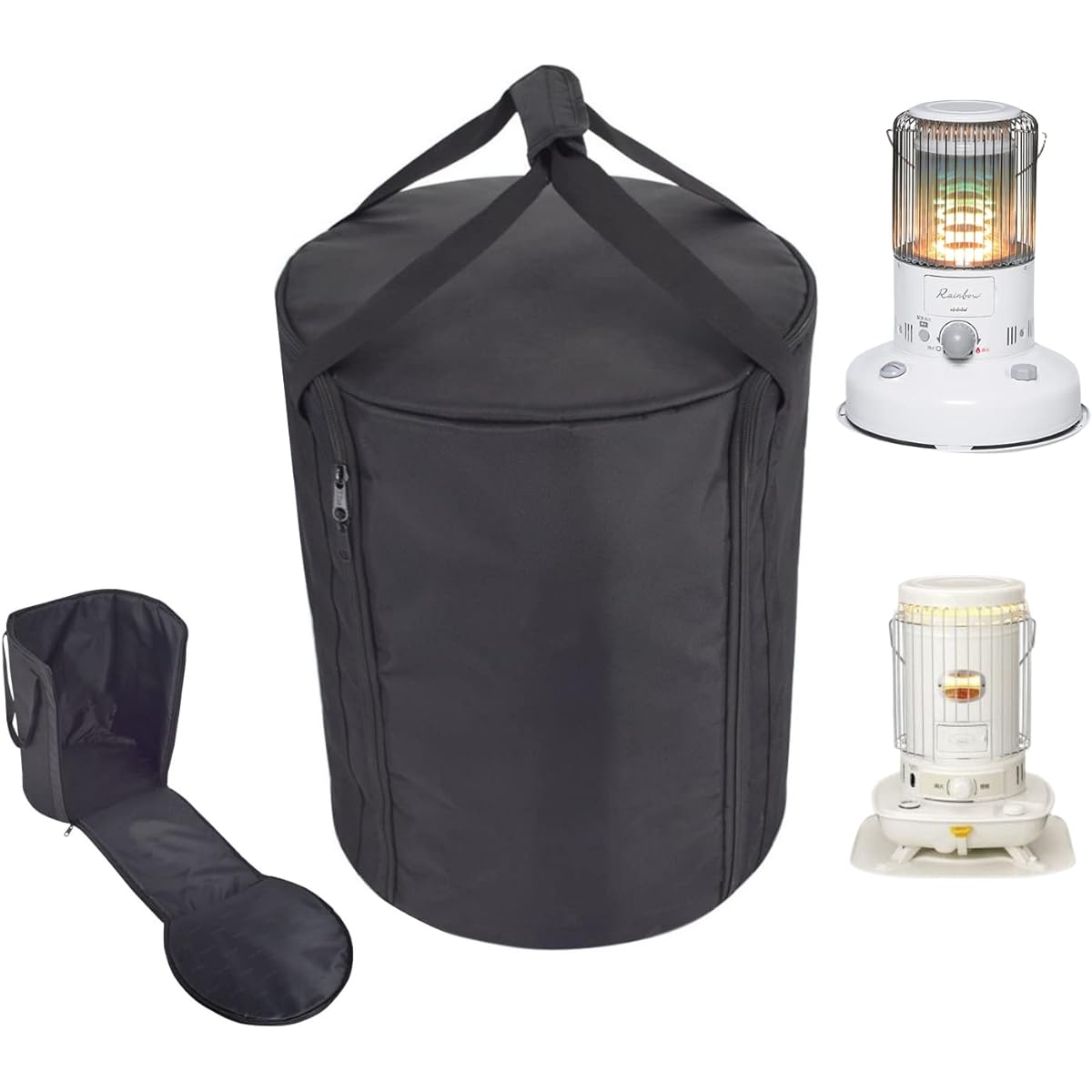 courage Large Compatible [Stove Cover (Large Size) Carry Bag Stove Case Compatible with TOYOTOMI CORONA Stove] Compatible with TOYOTOMI Rainbow Stove KS-67H etc. Corona Stove SL-6619 SL-6620 SL-6621 SL-6622 SL-6623 etc. PASECO Paseco CAMP-25 Foldable tra