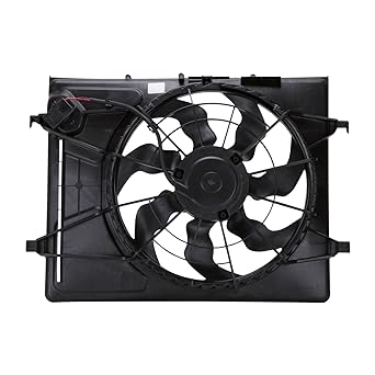 TYC 621710 HYUNDAI ELANTRA replacement radiator/condenser cooling fan assembly