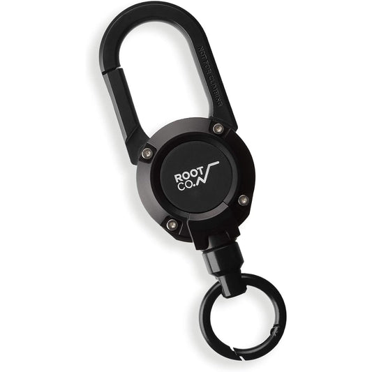 [ROOT CO.] Carabiner reel with built-in magnet GRAVITY MAGREEL 360