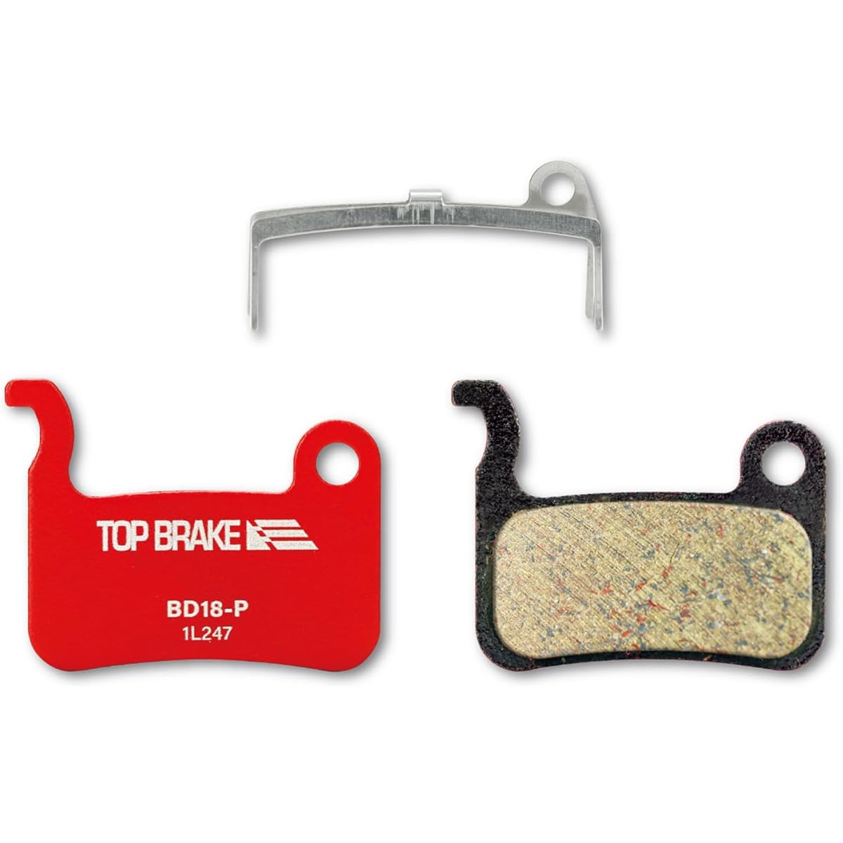 Top Brake BD18 Disc Bike Brake Pad for Shimano alfine S500 S501 Deore M765 SLX M665 Saint M800 XTR M965 M975 M545 M505 M605 TRP Dash Carbon Parabox 2011 Front