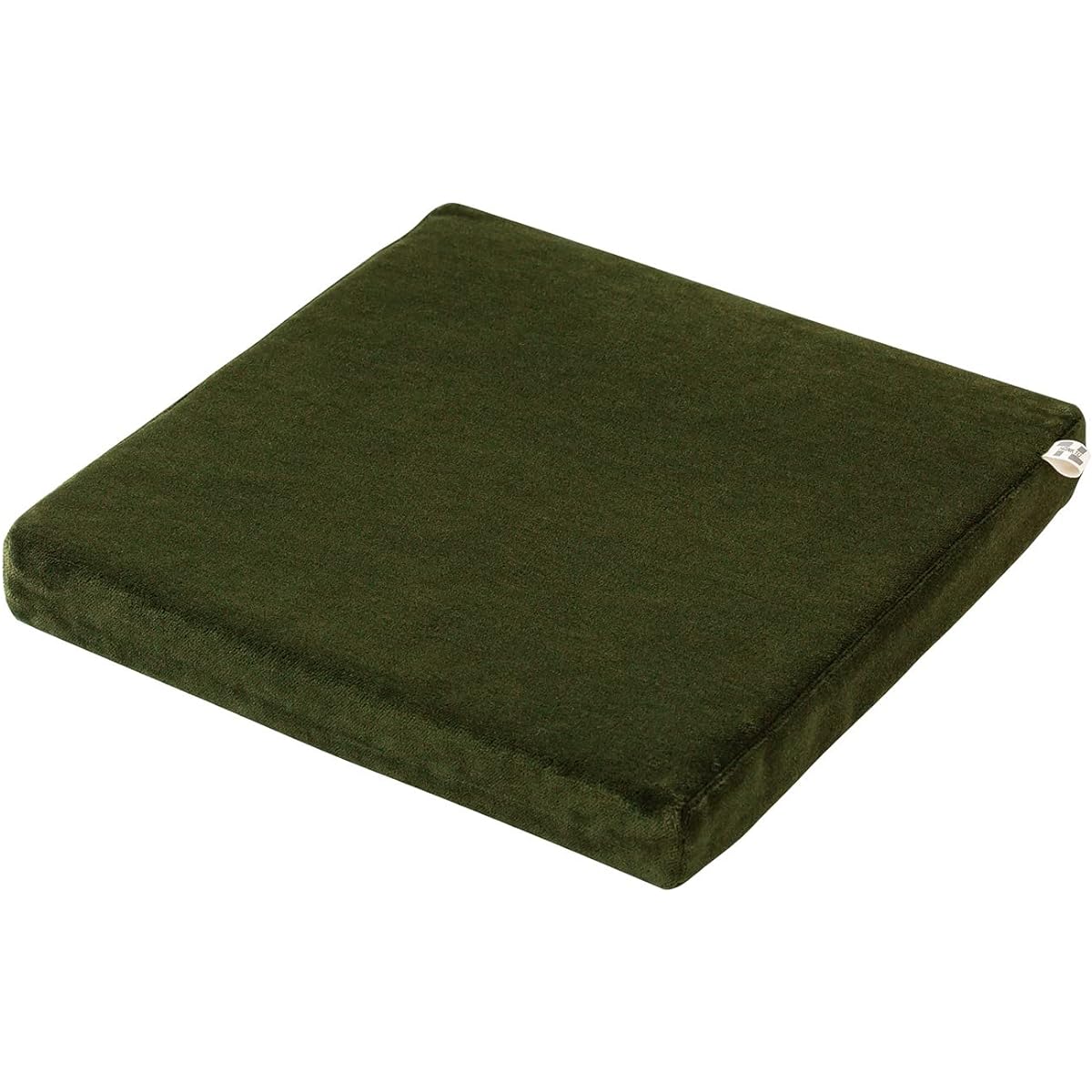 NIPPONSEAL Cushion (Olive Green/Washable/Antibacterial and Deodorant) Cushion Made in Japan [Uses Hankyu Bus Seat Moquette] Bus Seat Seal Mark Japan Seal