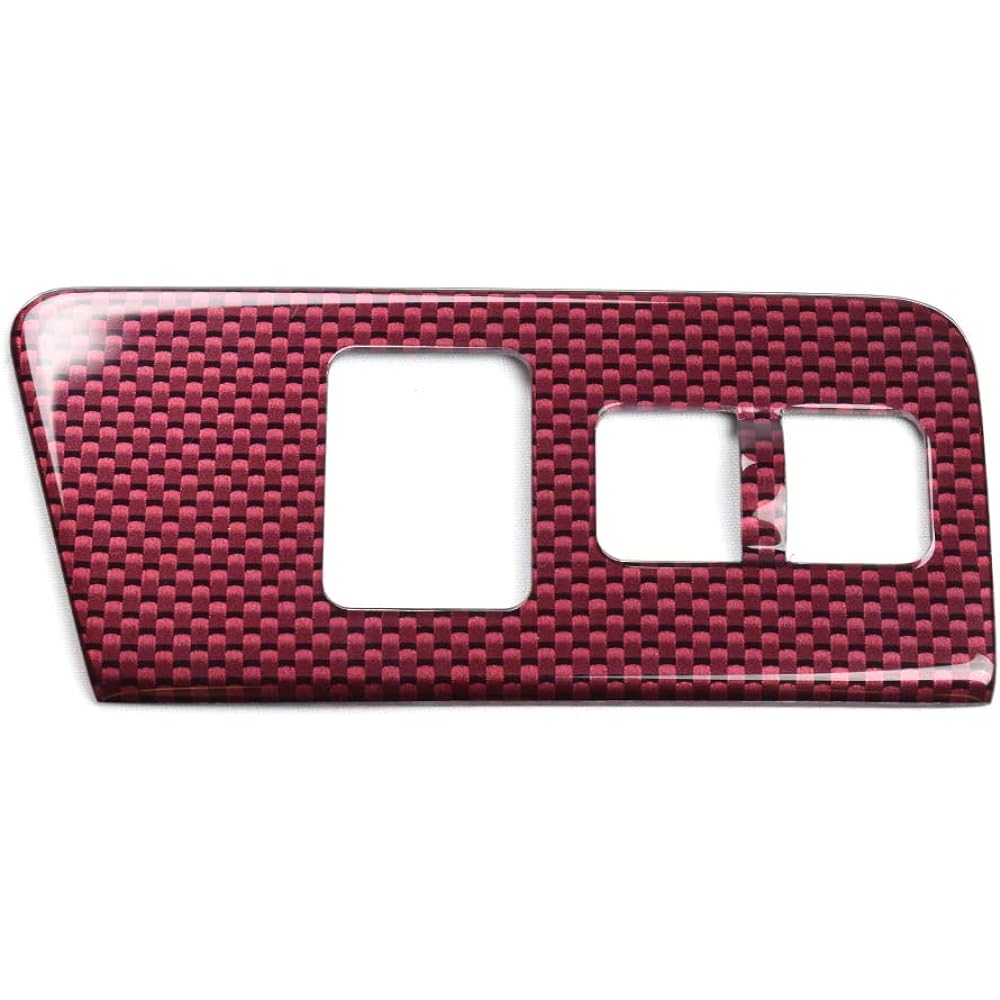 SecondStage Toyota 86 ZN6 Early/Late Instrument Panel Under Panel Red Carbon Style T446D1R