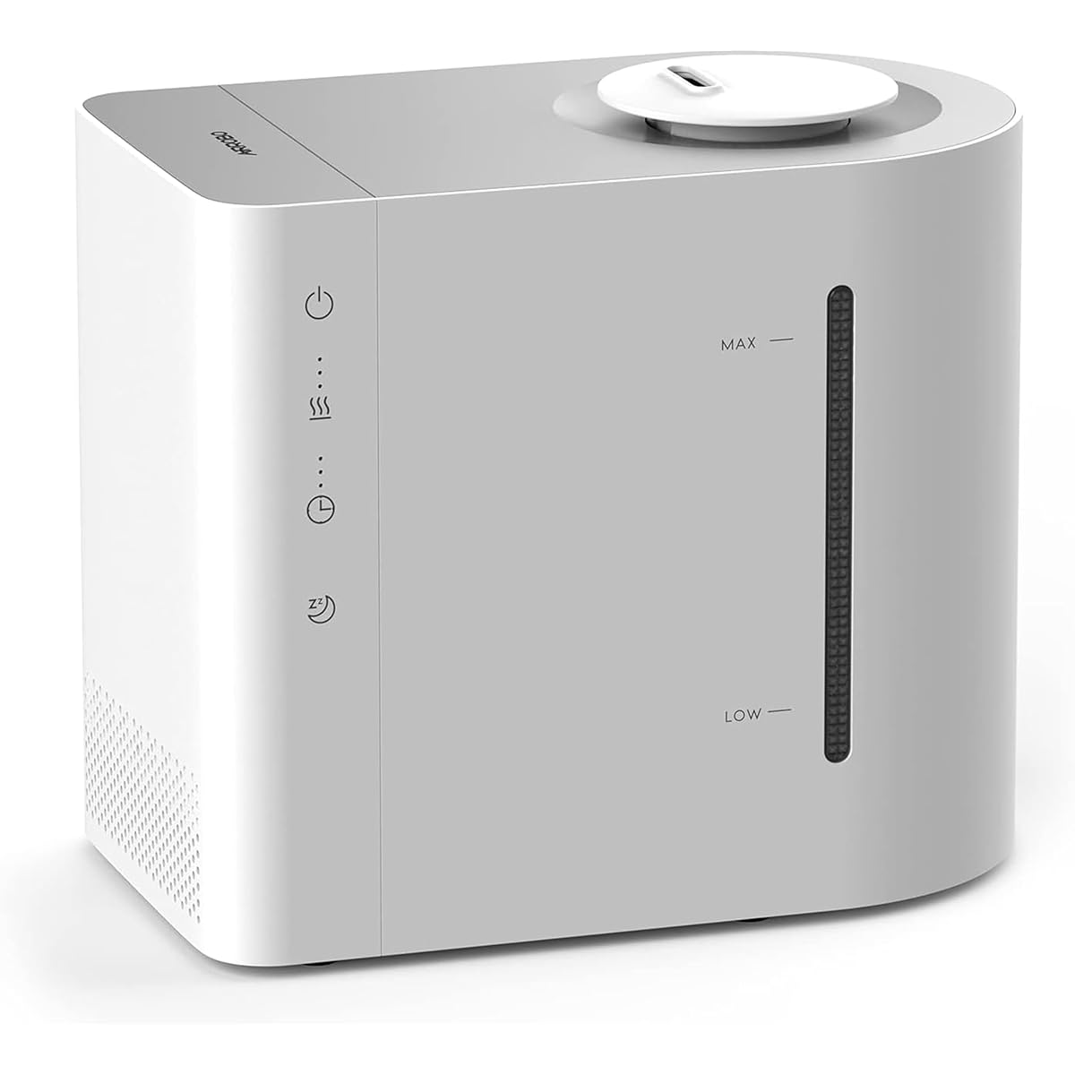 AIRROBO (Large) Humidifier, Tabletop, Humidifier Amount, Up to 10.8 fl oz (300 ml) / h, Large Capacity, Supports 28 Tatami Mats, 26 dB, Silent, Ultrasonic, 43 Hours Continuous Operation, Water Supply,
