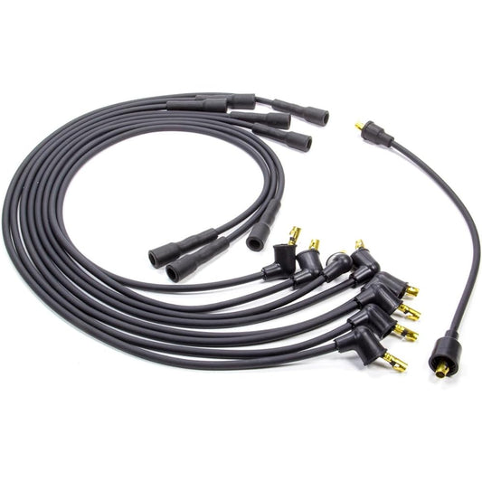 Pertronix 708104 Frame Slow War Black Custom Fit Spark Plug Wire 8 Cylinder Ford