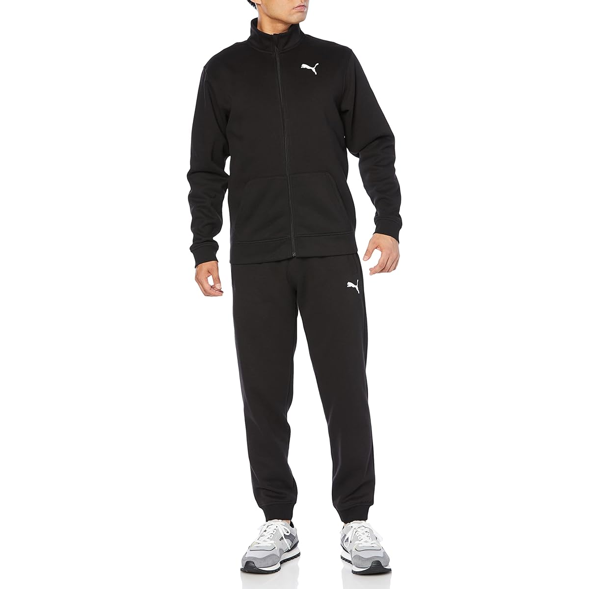 [PUMA] Water Absorbent Quick Drying Top and Bottom Set Jersey Training FAVORITE Knit Tracksuit 521967 Men's