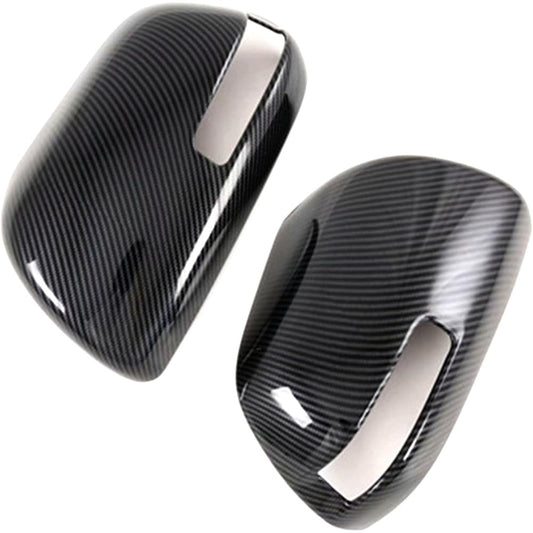 h&b General Purpose Side Mirror Cover for Toyota 20 Series Alphard Vellfire 70 Series Noah Voxy Carbon Style