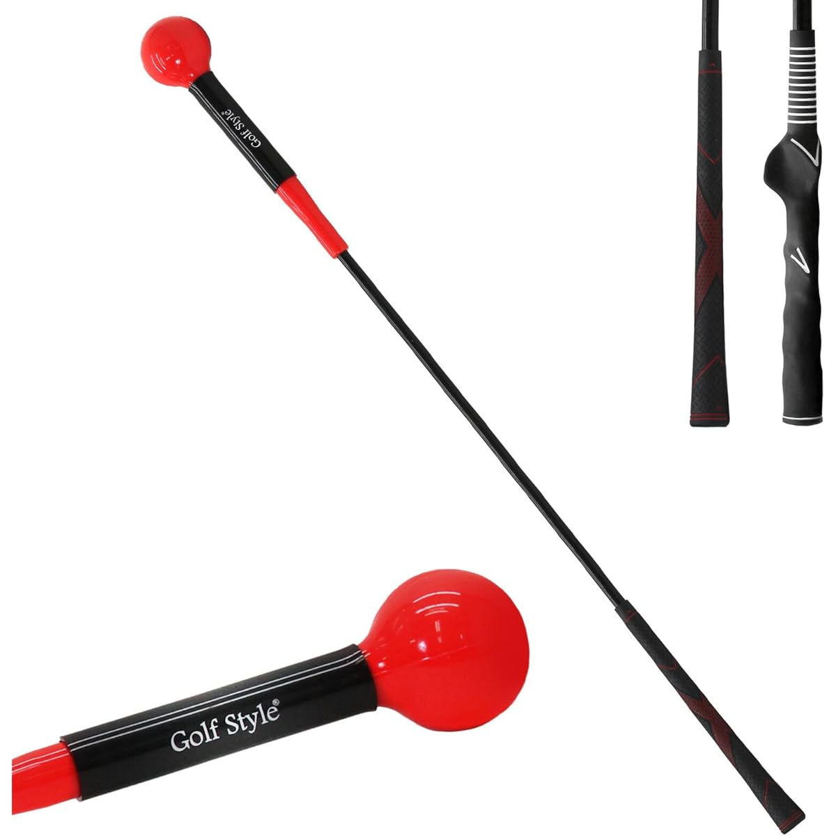 GolfStyle Golf Practice Equipment Swing Trainer Golf Training Equipment Swing Practice Practice Swing Golf Practice Equipment Indoor Outdoor Practice Swing Distance Grip Single Item