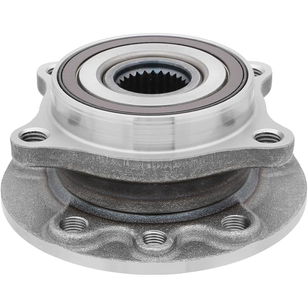 [1 pack] 513348-Front wheel bearing and hub assembly 2013-2016 DODGE DART 2015-2017 CHRYS 200 [Timken Ha590473, SKF BR930881]