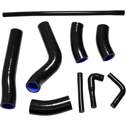 GPZ900R Radiator Hose ZX900A Silicone Hose High Performance 4 Layer Silicone Radiator Hose Black Black Silicone Hose