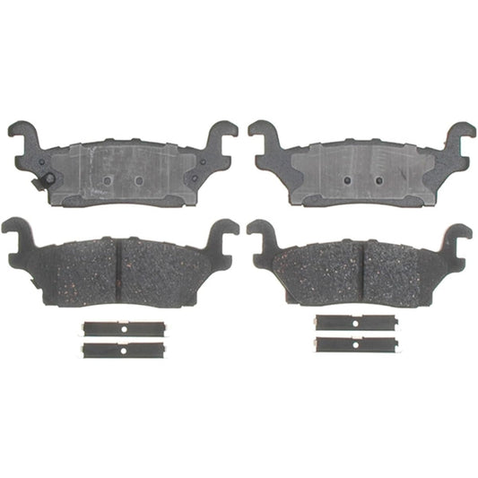 ACDelco 17D1120CH Professional Ceramic Rear Disc Brake Pad Set