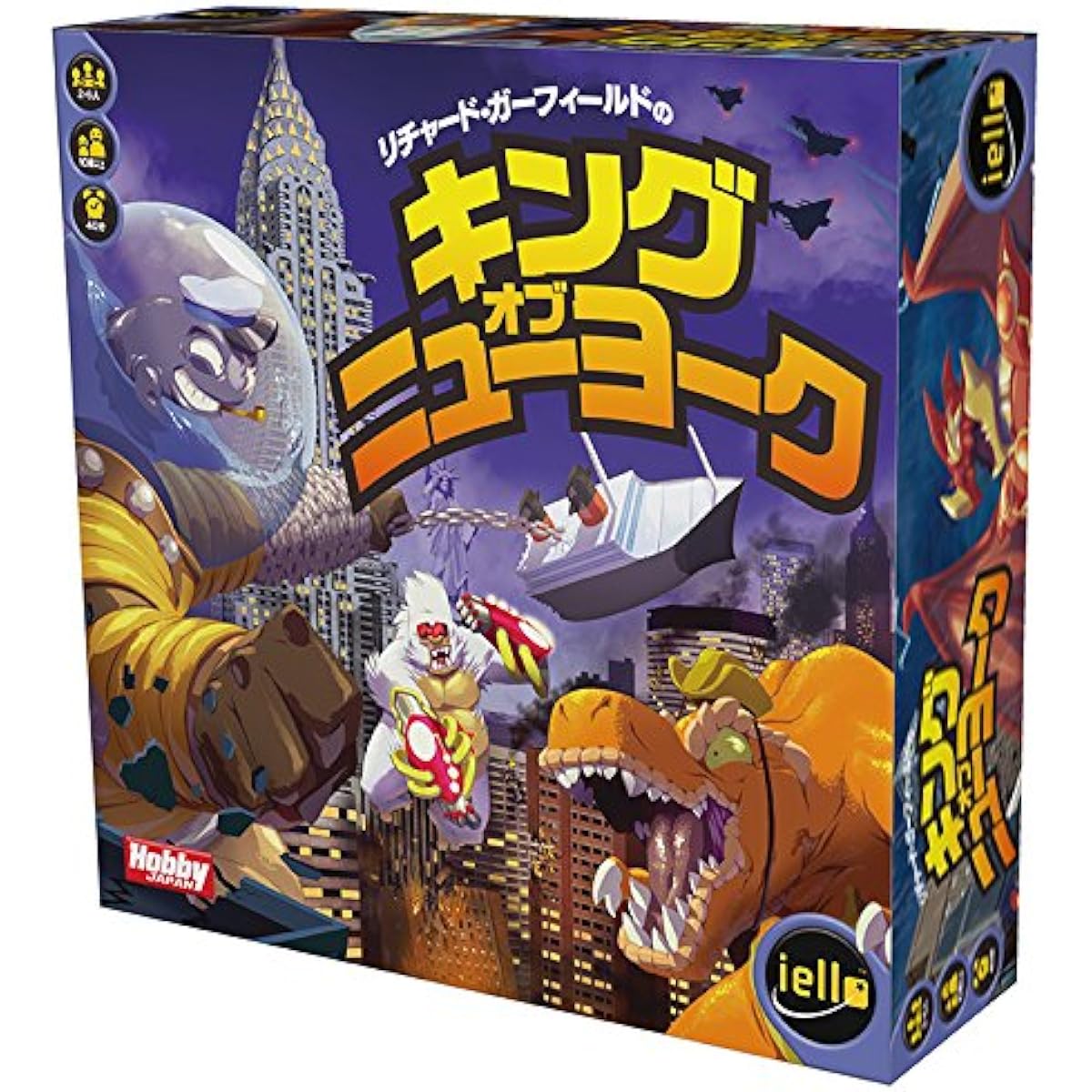 Hobby Japan Richard Garfield's King of New York Japanese version (for 2-6 players, 40 minutes, for ages 10 and up) Board game