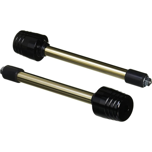 EFFEX Handlebar Weight Big for Steel Handle (Inner Diameter φ18-19mm Compatible) Black Set of 2 EBB311K