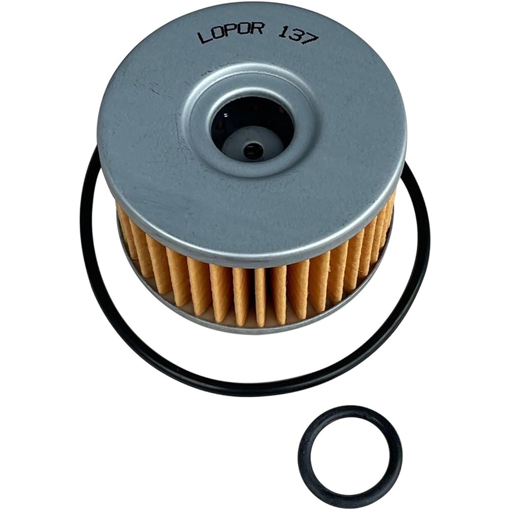 12 Pieces Motorcycle Oil Filter Applicable for DR500 Z, D Offroad 83-84 DR600 S-SU, R, RU, F, G, H, JSN41A 85-89 DR600 RL, UL, M, UM 90-91