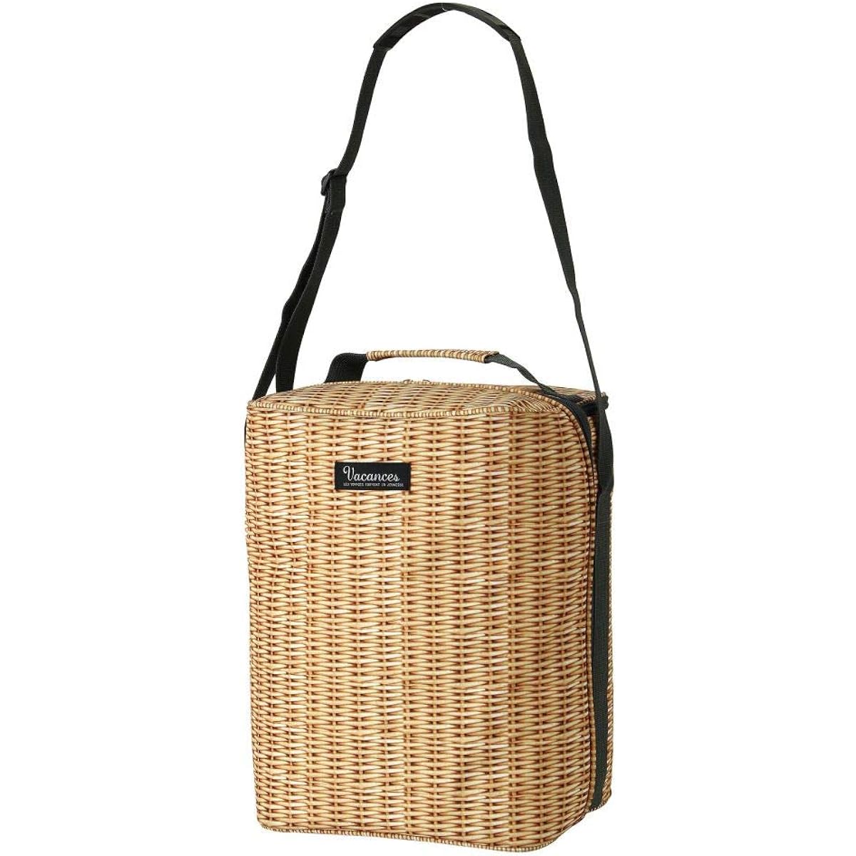 SPICE OF LIFE Cooler Bag Cooler Picnic Basket with Tableware for 2 People Vacation Basket Pattern Pannier SFVG2001