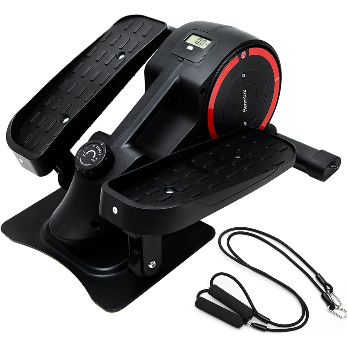 2024 New Remelax 2WAY Stepper Bike [Standing/Sitting 2way Exercise] Stepper Exercise Bike, Quiet, Aerobic Exercise, 8 Levels of Adjustable Resistance, No Power Supply, No Assembly Required, Resistance Band Included