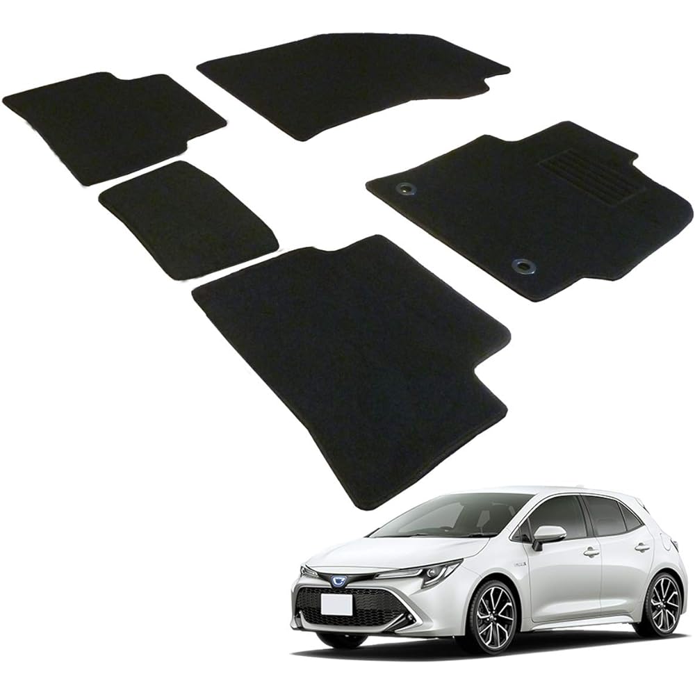 Fenice Car Mat Floor Mat Domestic Production (Toyota Corolla Sport 210 Series) Black Non-Slip Shape Resistant to Slip Car Mat (Car Parts Specialty Store)