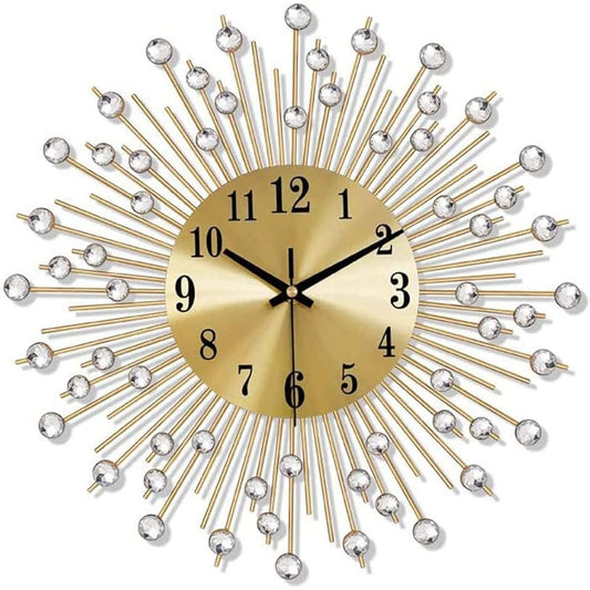 Large Wall Clock Wall Clock Stylish Wall Clock Hook and Wall Clock Quiet Cute Scandinavian Interior Simple Modern Bedroom Living Room Office Room Decoration Gift Diameter -60cm