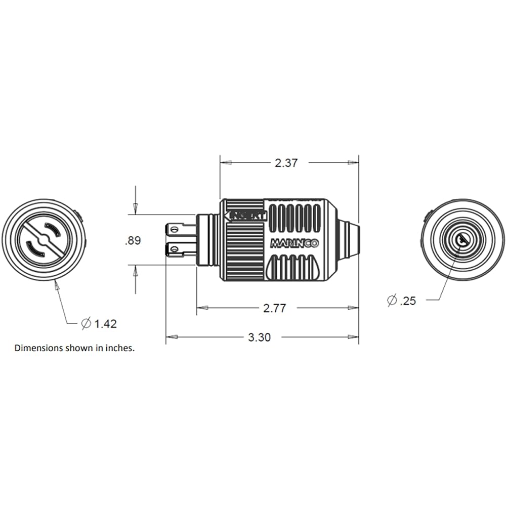Marinco 2 & 3 Wire Charging/Trolling System