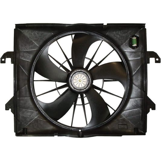 TYC 622320 Cooling fan assembly DODGE RAM pickup compatible