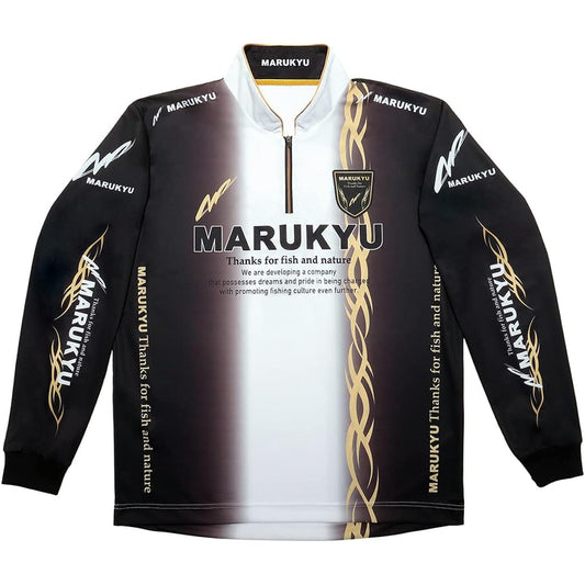 Marukyu High End Zip Up Shirt 02 Black LL