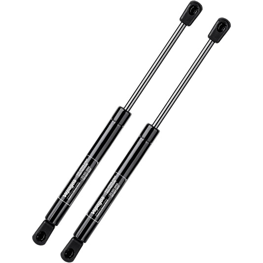 VEPAGOO C1615056 GP51090 12 inch 90 pounds/400N Gas Shock Strut Track Up tool Box Weather Guard Aluminum Topper Topper Camper Shell Side Window 2 pieces