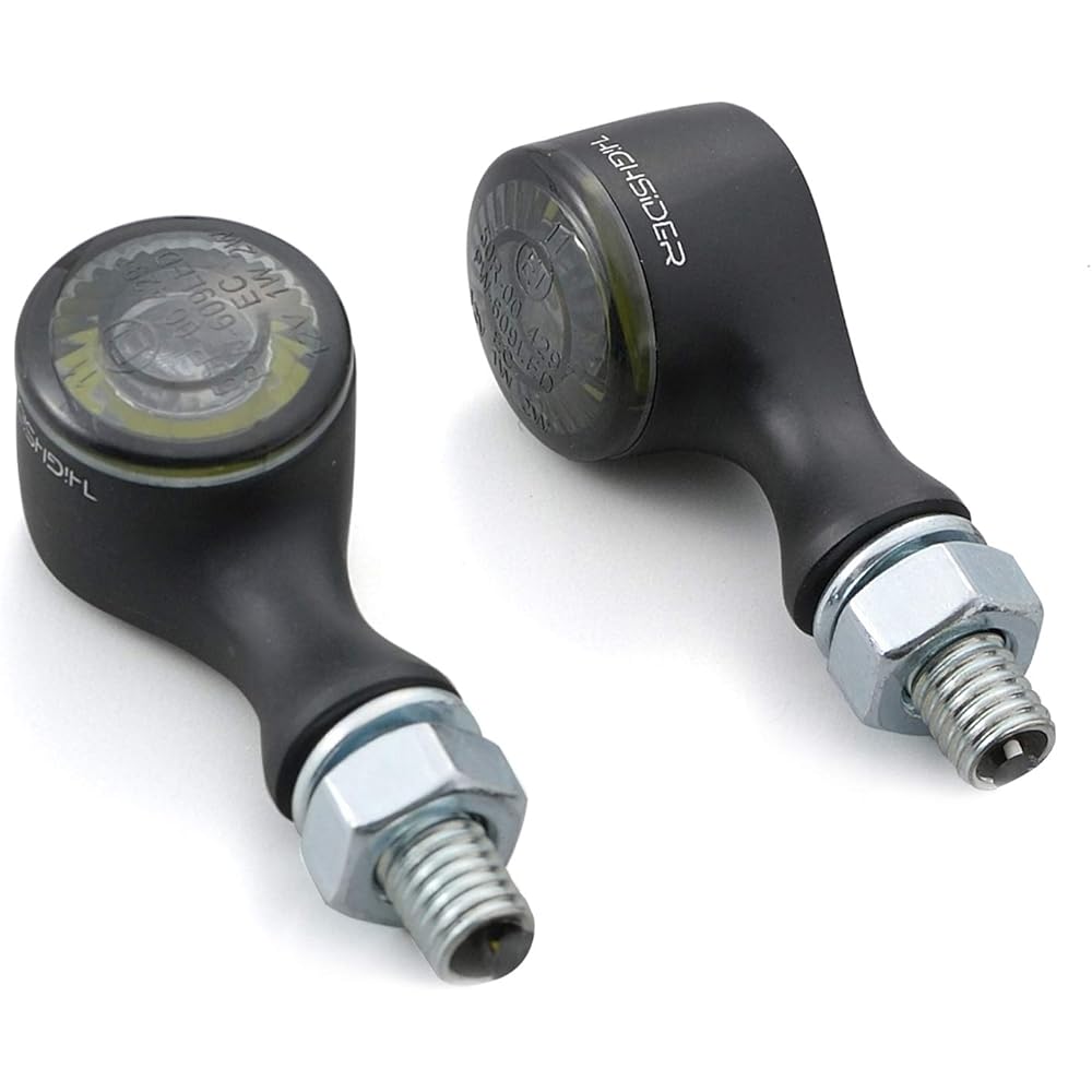 Daytona HIGHSIDER Motorcycle LED Turn Signal Matte Black Tail Lamp Integrated Rear Apollo Classic 15284