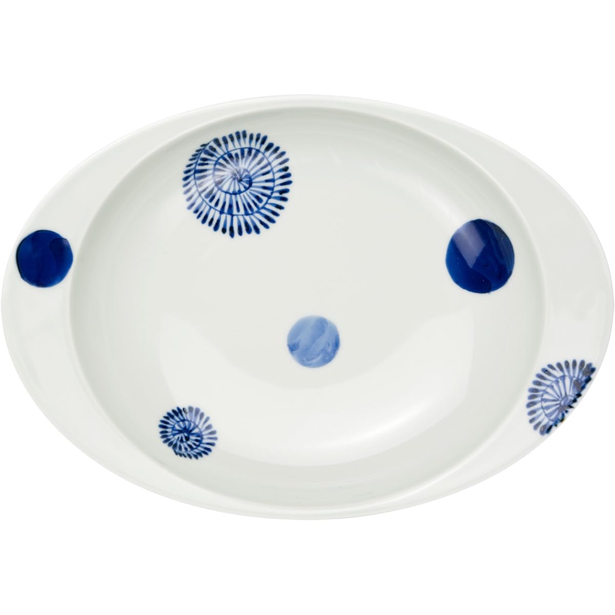 Arita Ware Sota Kiln Curry Plate (Large) Round Crest T4101