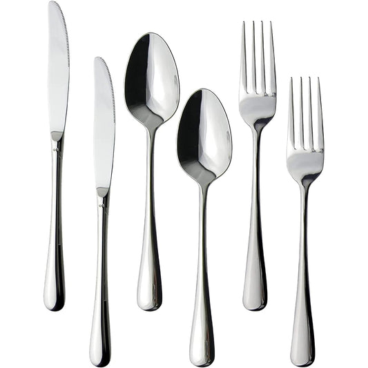 Nagao TOWA dinner cutlery set, 6 pieces, 18-8 stainless steel, bag holder only, made in Japan
