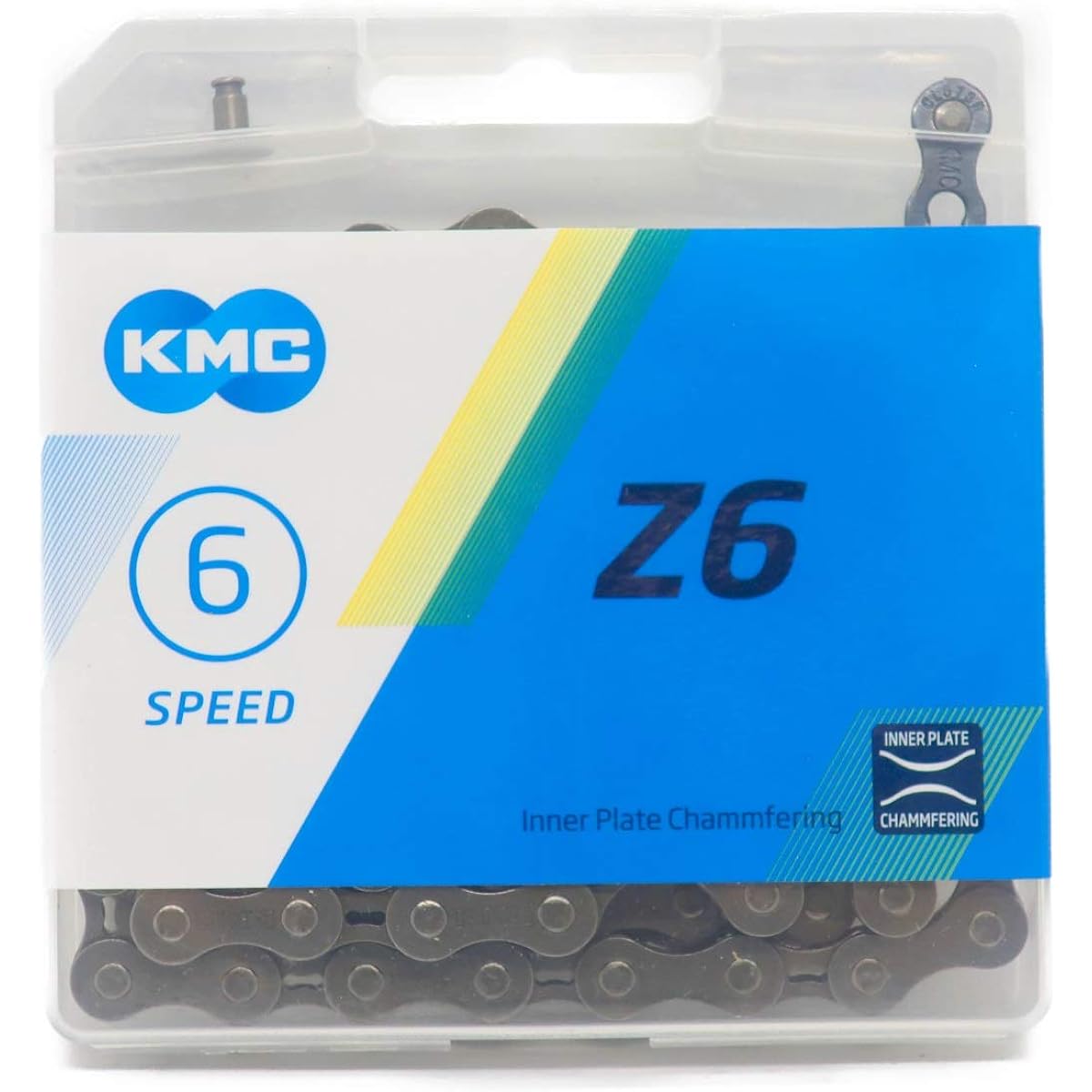 KMC Z6 Chain 6S/6 Speed/6 Speed 114Links Gray [Parallel Import]