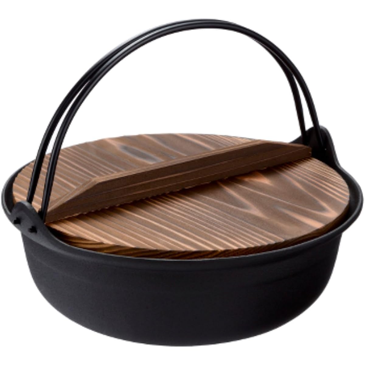Oigen Nambu Tekki Countryside Pot with Vine 28cm IH Compatible OJ-1