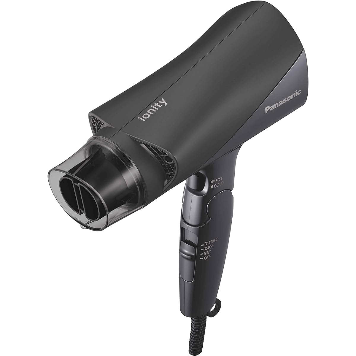 Panasonic Hair Dryer Ionity Powerful Drying Large Air Volume Negative Ion Black EH-NE6J-K