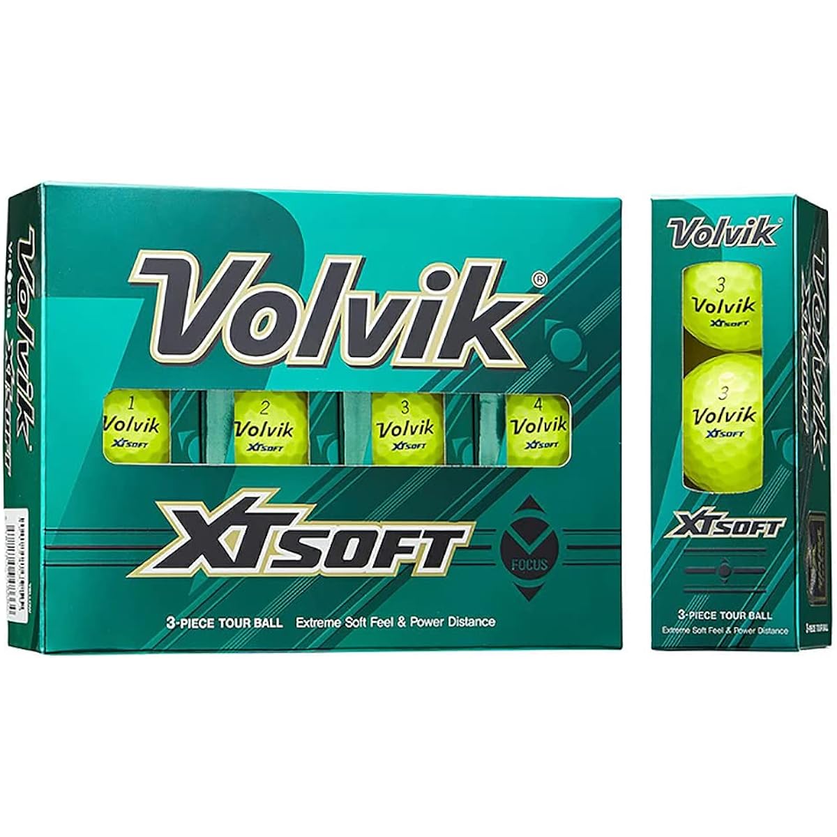 Volvik Golf Ball XT SOFT Yellow VOLVIK XT SOFT YEL