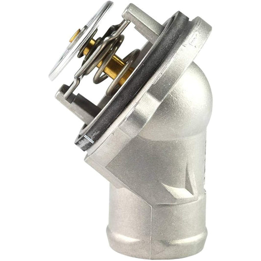 TOPAZ 1122030275 engine coolant thermostat with aluminum housing seal for Mercedes M112 M113