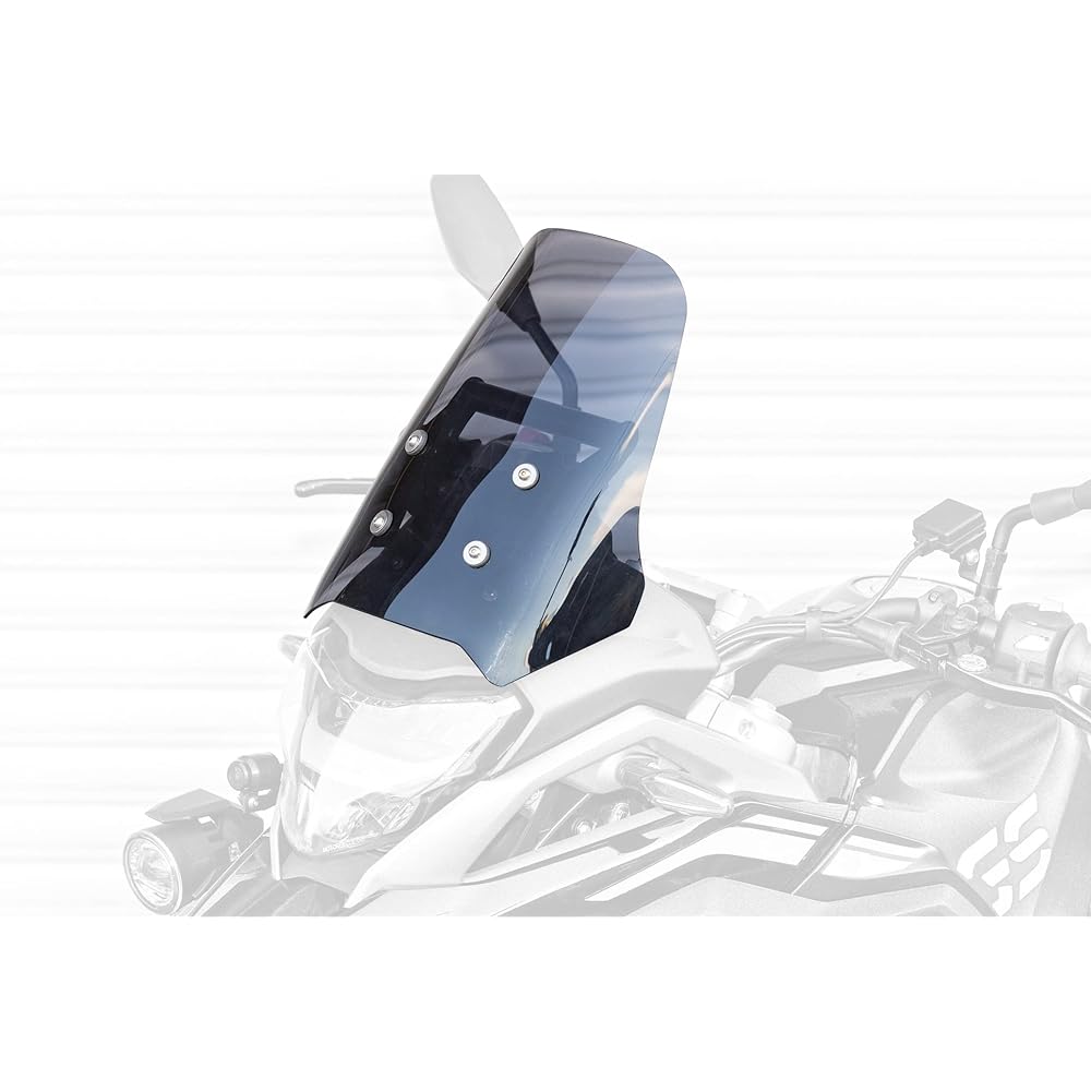 Kijima Motorcycle Bike Parts Screen Kit with Mount Bar Stay φ22.2 Maximum Loading Capacity Approx. 1kg Smoke BMW G310GS('17-) BM-05100
