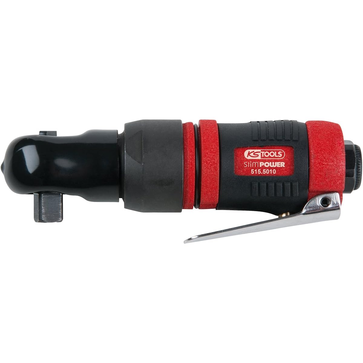 KS TOOLS 3/8" SlimPOWER Mini Pneumatic Reversing Ratchet 34Nm 3/8" SlimPOWER mini-pneumatic-reversing ratchet 34Nm 515.5010