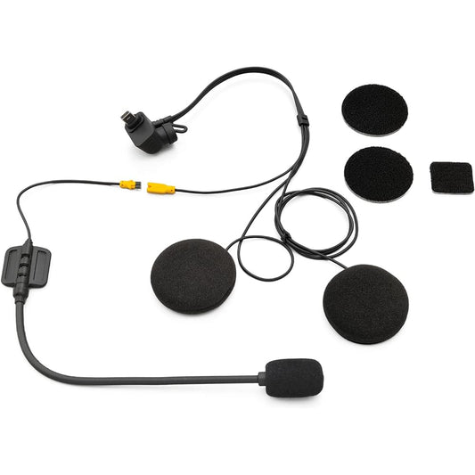 Daytona Motorcycle Intercom COOLROBO GT2/EasyTalk3 Replacement Product Speaker Boom Microphone Set 25039 Black Standard