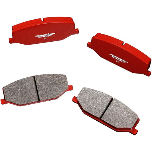 MONSTER SPORT Brake Pad Type-S2 [Front] For Jimny [JB64W] / Jimny Sierra [JB74W] | JB64 JB74 Brake | 411150-5500MA