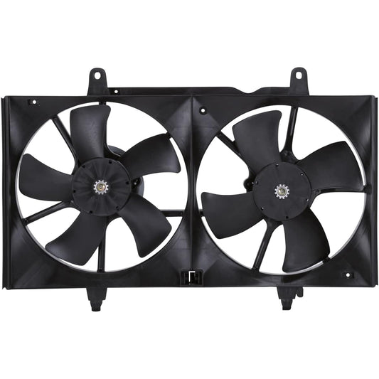 TYC 620420 Exchange radiator/condenser cooling fan assembly