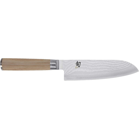 Shun Classic White Classic White [Genuine] Santoku 175mm DM3702
