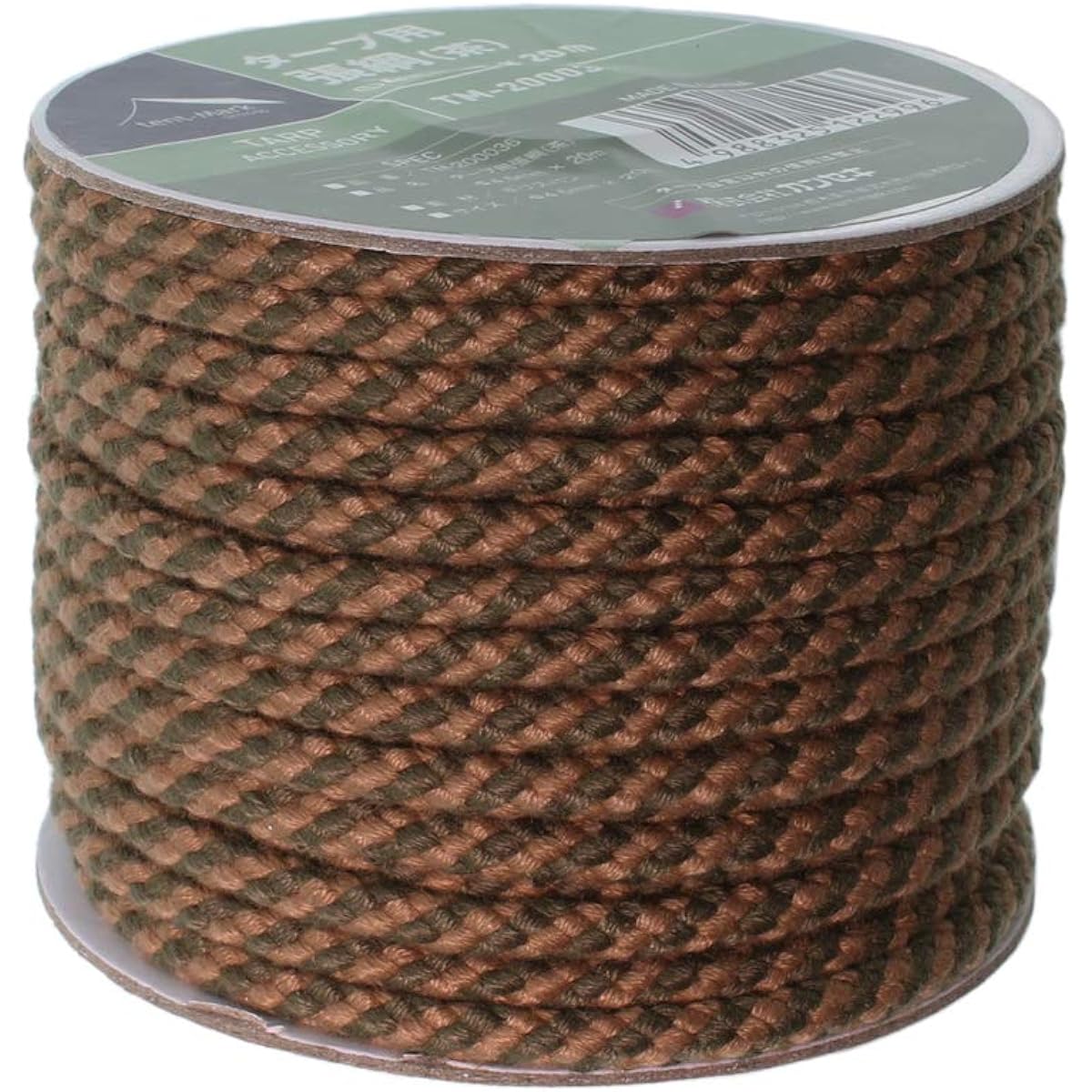 Tenmaku Design Tarp Guyline Φ4.5mm x 20m [Brown]