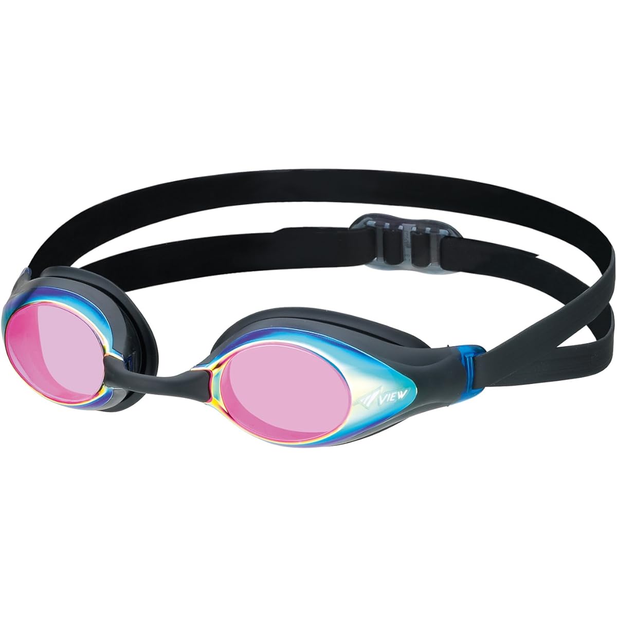 [View] Swimming Goggles SHINARI Competitive Swimming Mirror Type AMBR