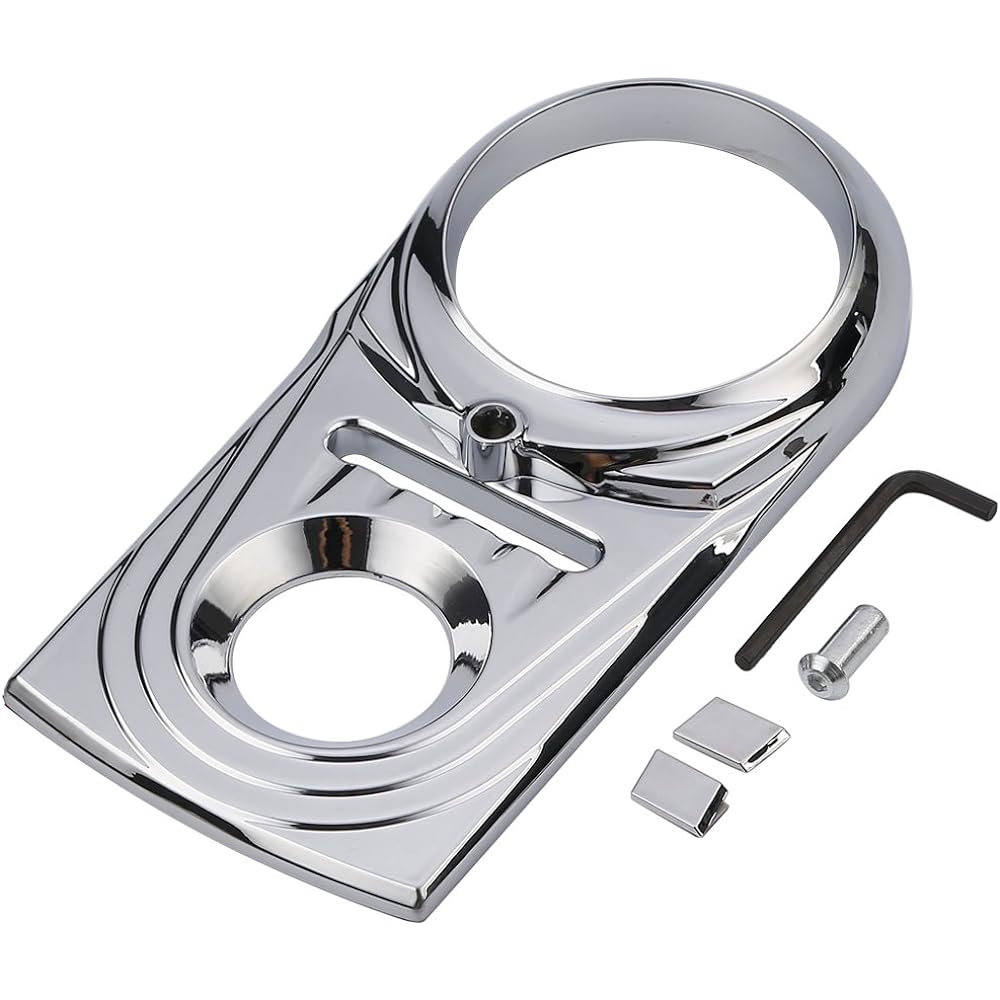 Huili – jphome Chrome Dash Panel insa-tokaba- Harley Dyna Softail My Fat,