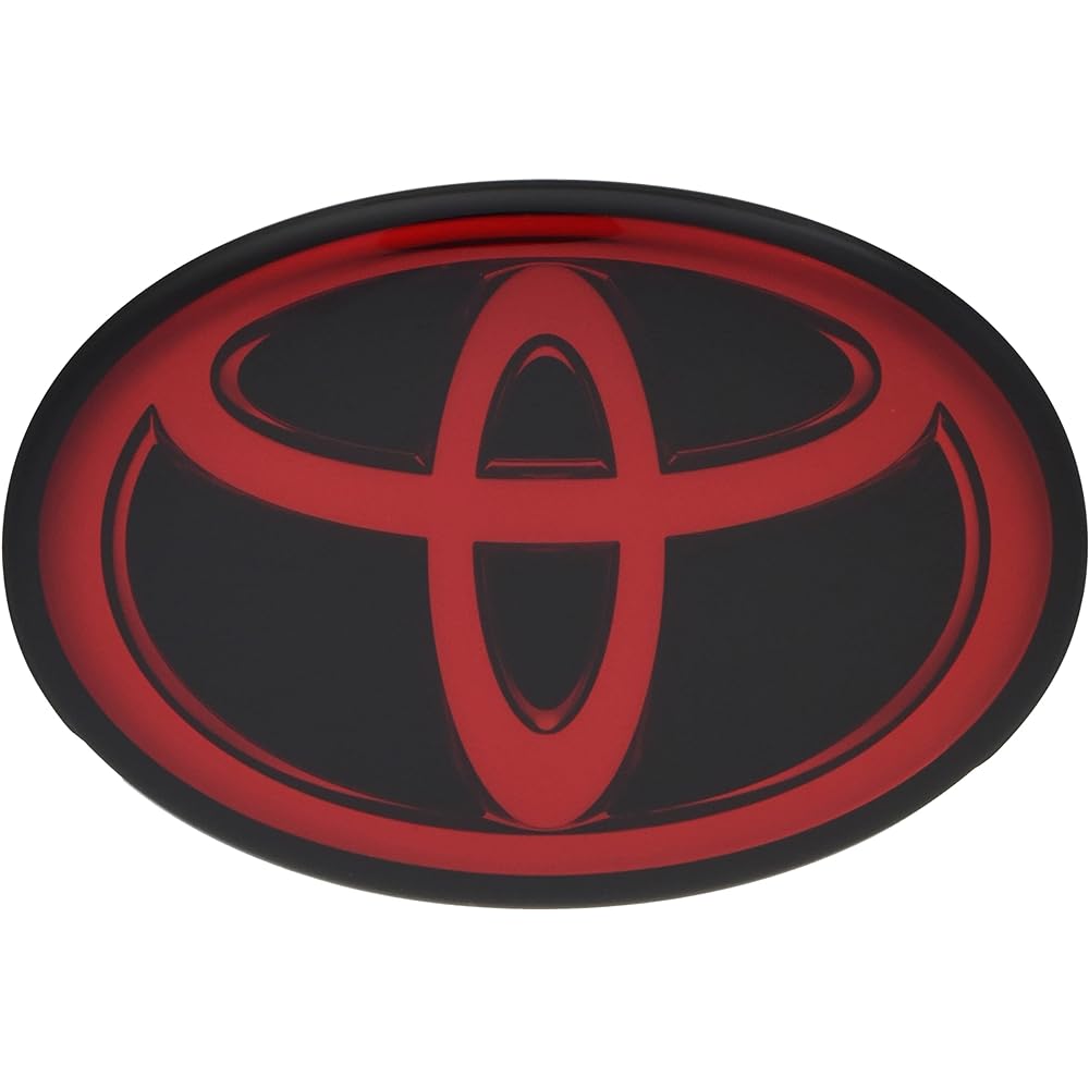 Grazio&Co. Enclosed GR Ver Emblem W140 Deep Red Chrome