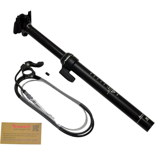 TranzX YSP36 Remote External Dropper Post 27.2X395mm Travel 110mm, TX2592