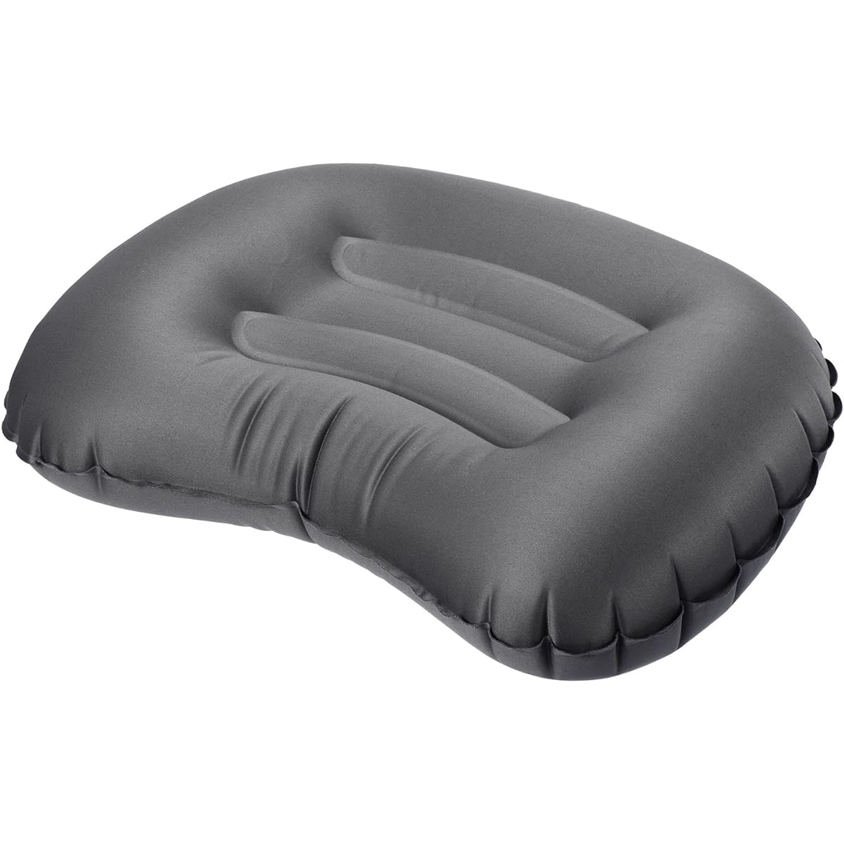 PATIKIL Inflatable Pillow Large 43 x 32 cm Ultralight Camping Travel Pillow Desk Rest Cushion Sleeping Pillow for Hiking Backpacking Office Gray